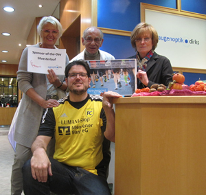 Augenoptik Dirks ist 'Sponsor-of-the-Day' Augenoptik Dirks ist 'Sponsor-of-the-Day'